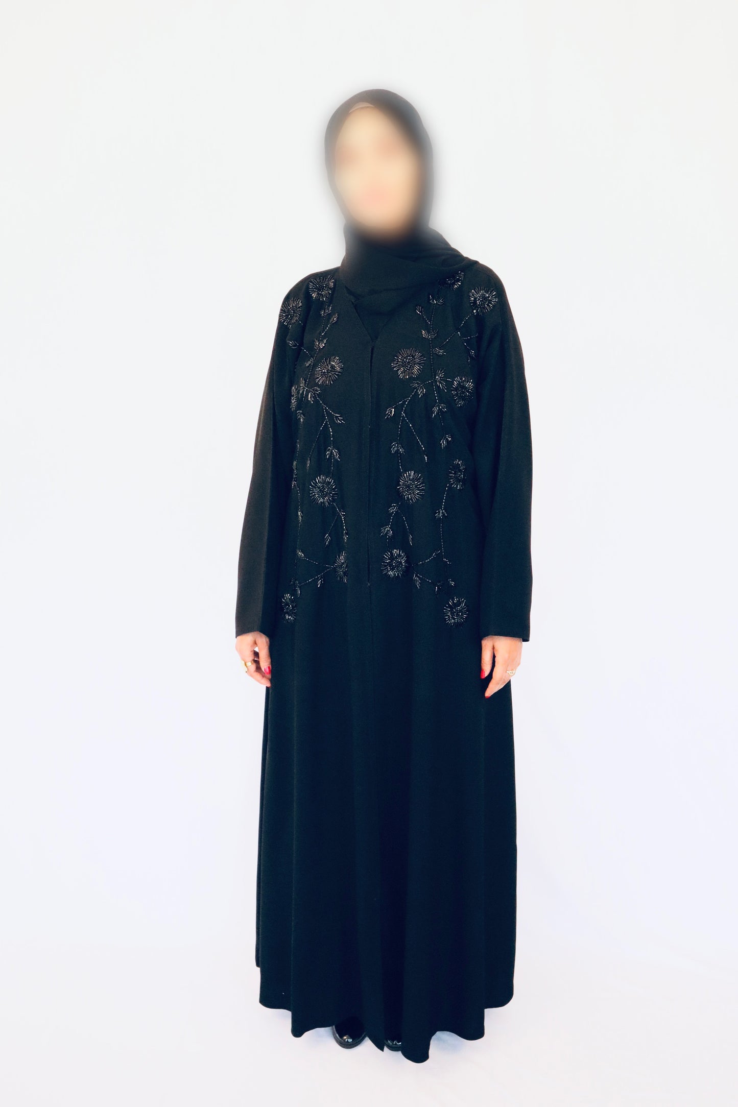 Twilight Floral Abaya