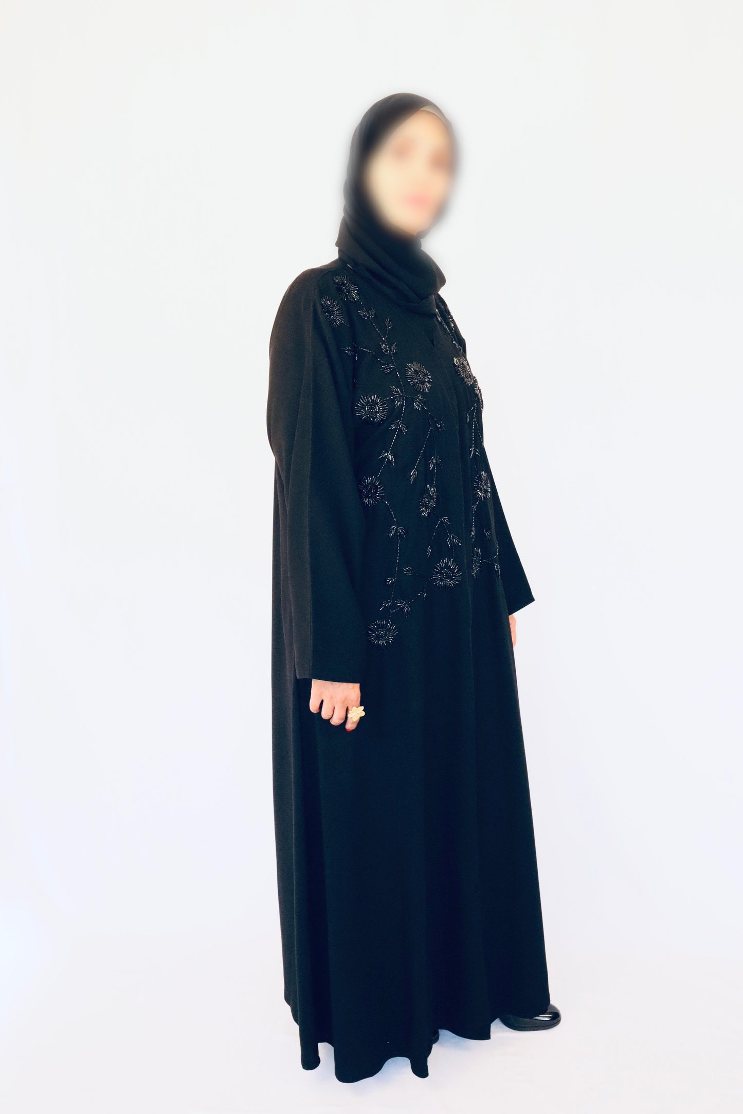 Twilight Floral Abaya
