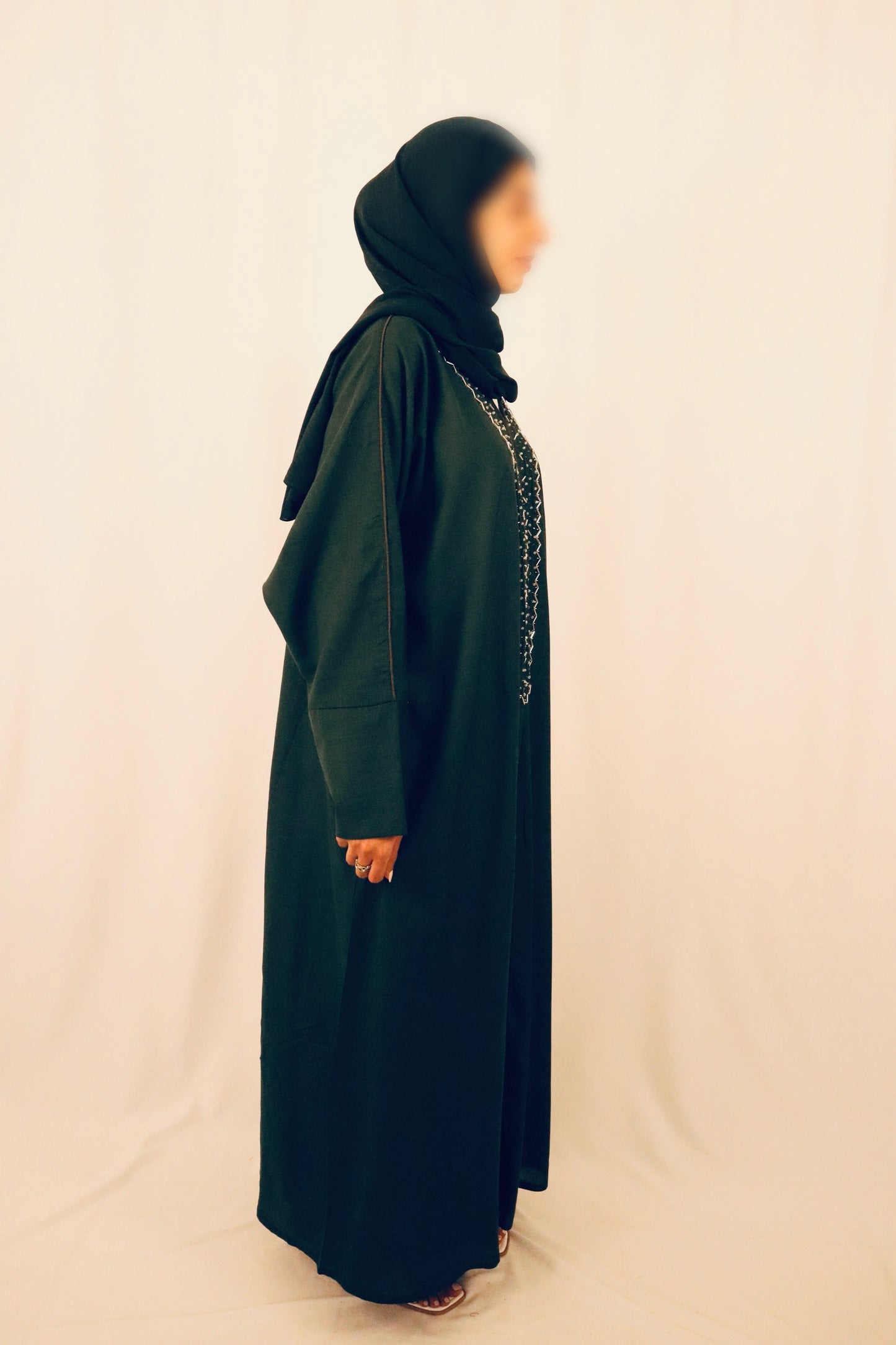 Green Aura Abaya