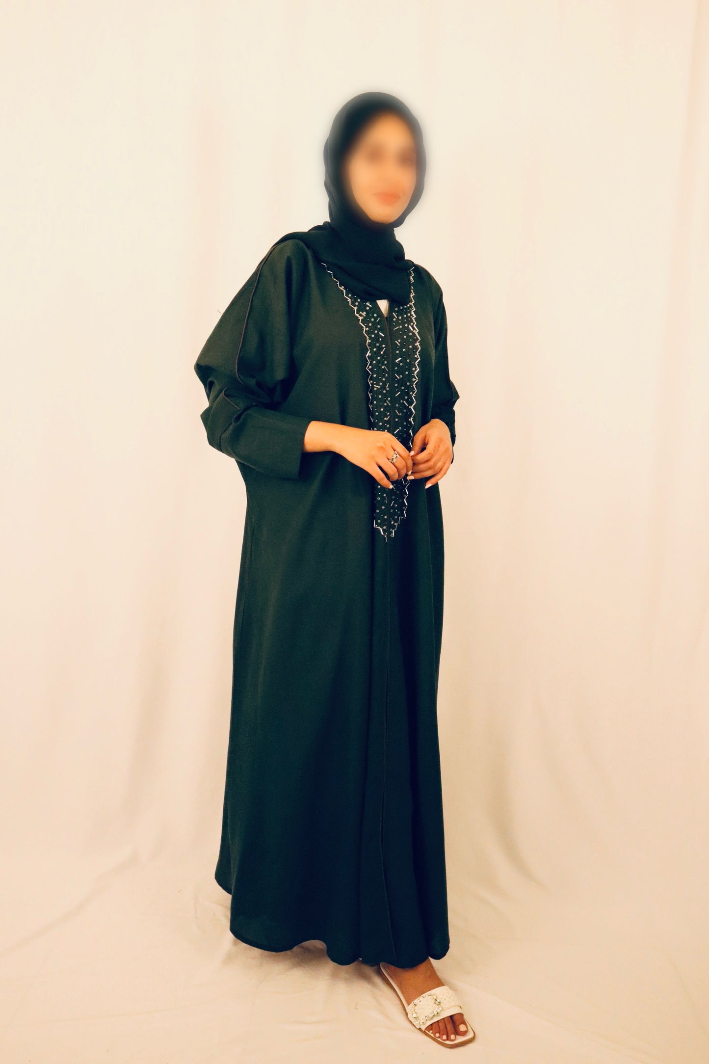 Green Aura Abaya