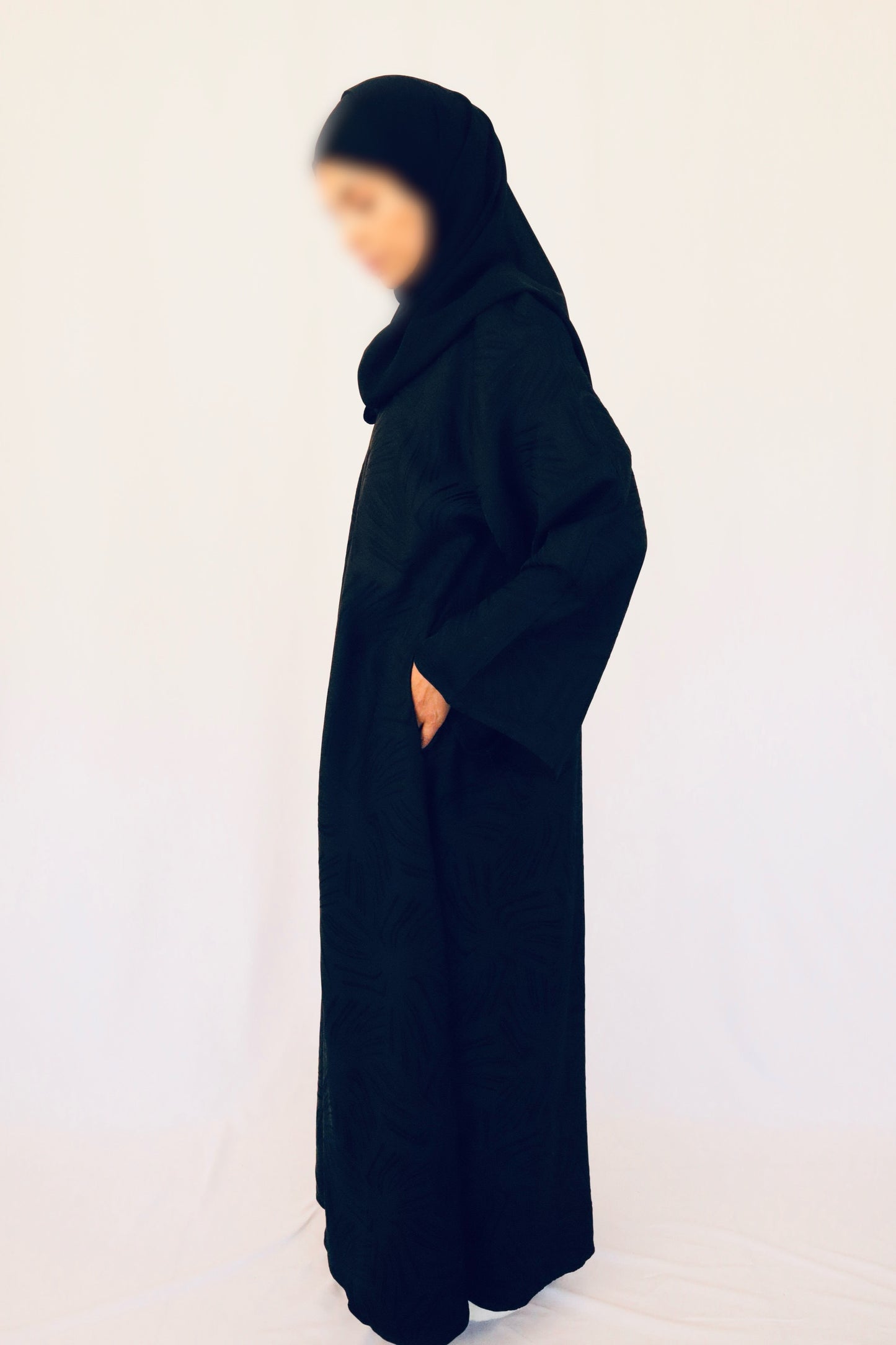 Black Thread Abaya